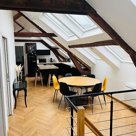 شقة Elegant T4 Centre Reims/Parking Prive المظهر الخارجي الصورة