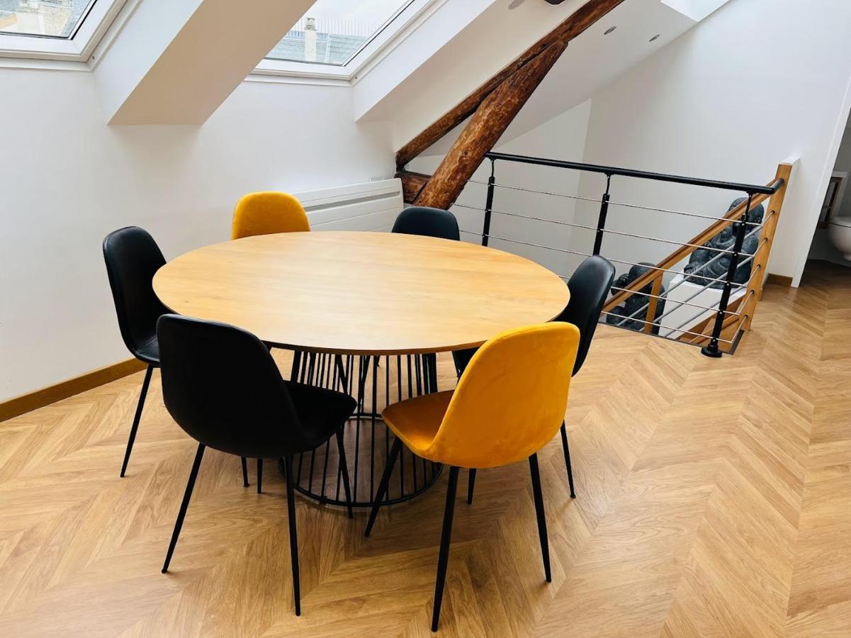 شقة Elegant T4 Centre Reims/Parking Prive المظهر الخارجي الصورة